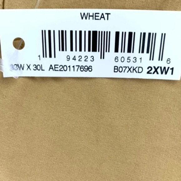 Men's Classic Pants Slim Leg Yellow Size 33x30 - Picture 10 of 12